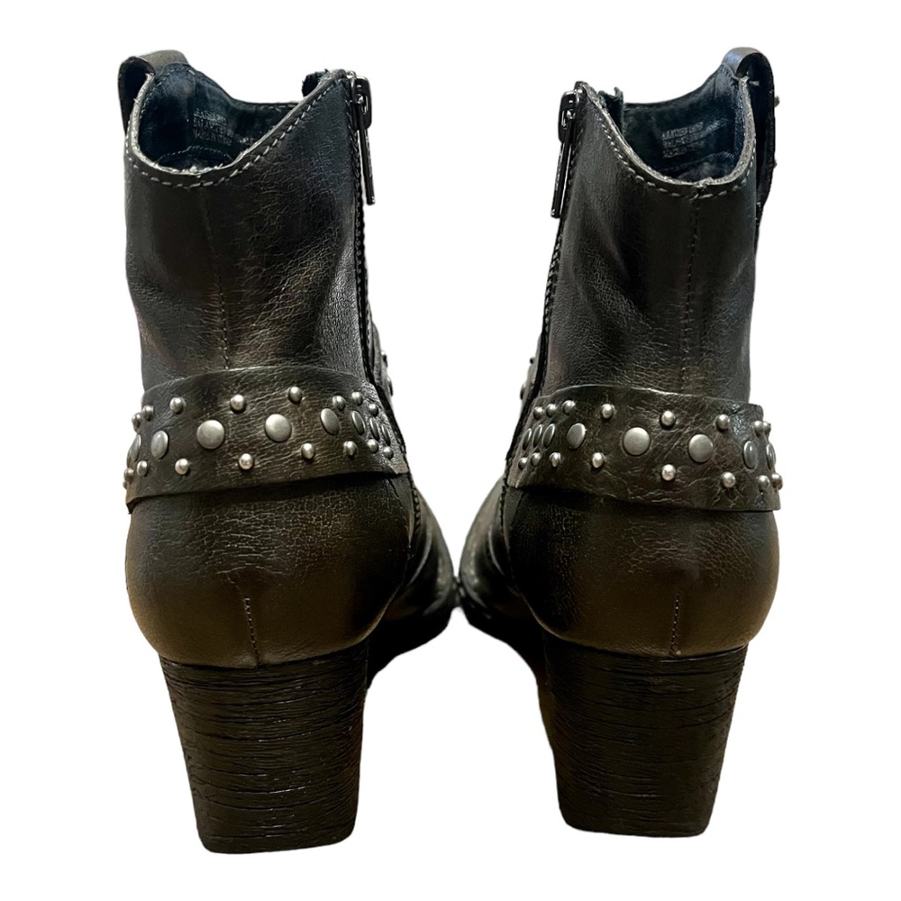 BORN Slater Studded Harness Western Boots Size 6.5 - Picture 7 of 12